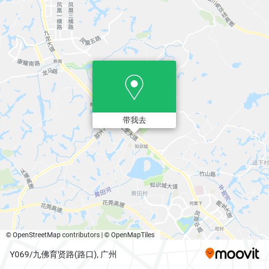 Y069/九佛育贤路(路口)地图