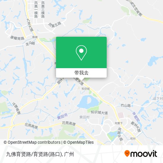 九佛育贤路/育贤路(路口)地图