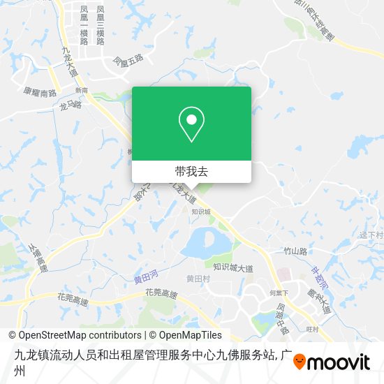 九龙镇流动人员和出租屋管理服务中心九佛服务站地图