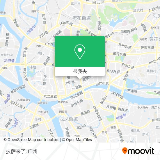 披萨来了地图