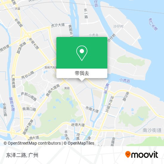 东泽二路地图