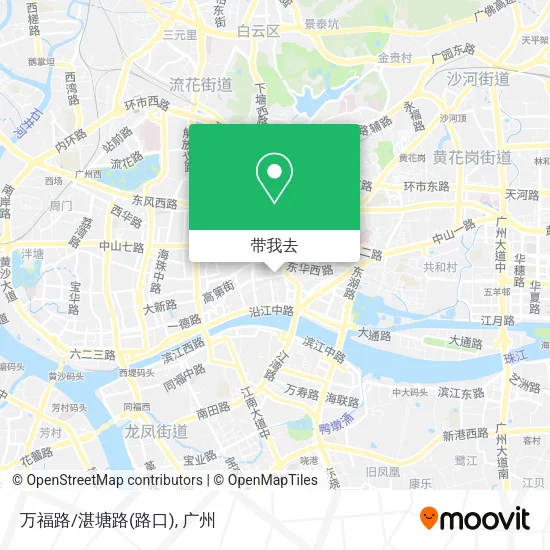 万福路/湛塘路(路口)地图
