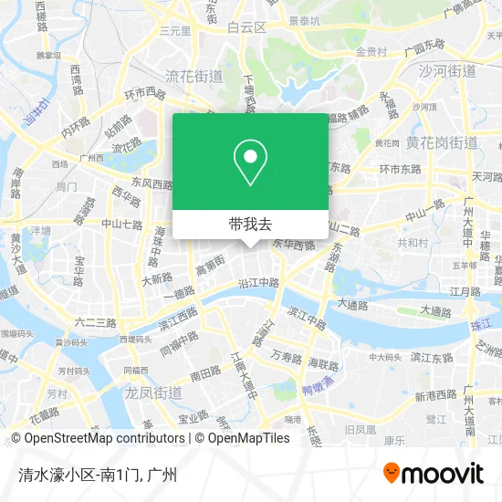 清水濠小区-南1门地图