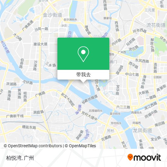 柏悦湾地图