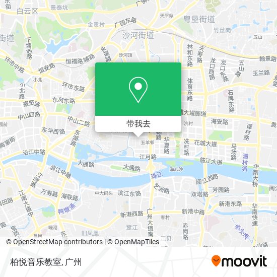 柏悦音乐教室地图