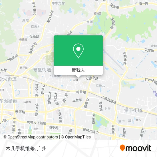 木几手机维修地图