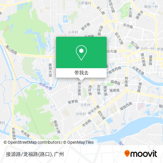 接源路/龙福路(路口)地图