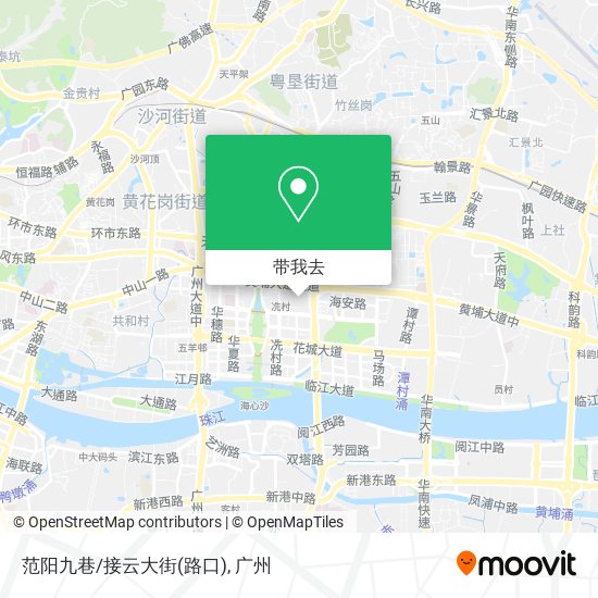 范阳九巷/接云大街(路口)地图