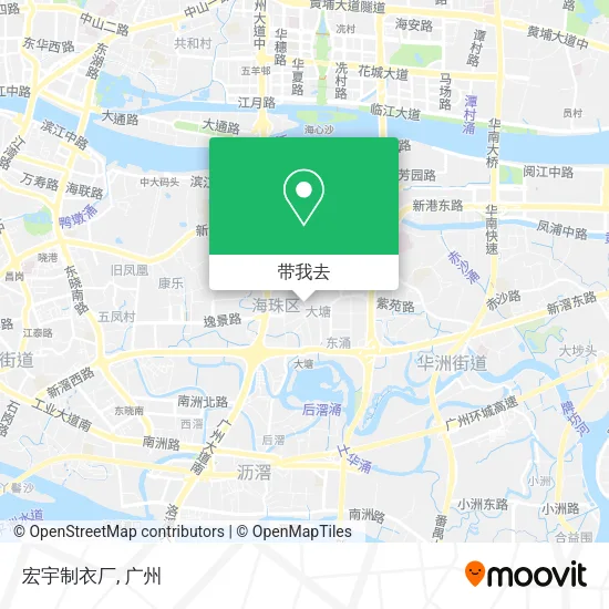 宏宇制衣厂地图