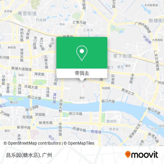 昌乐园(糖水店)地图