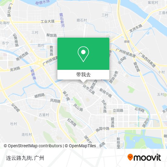 连云路九街地图