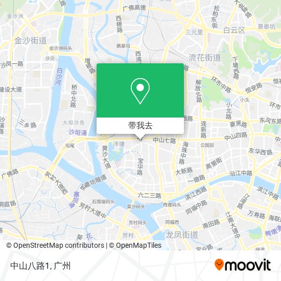 中山八路1地图