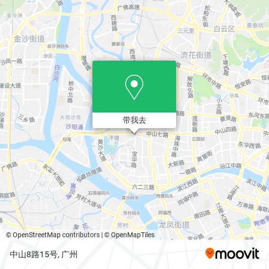 中山8路15号地图