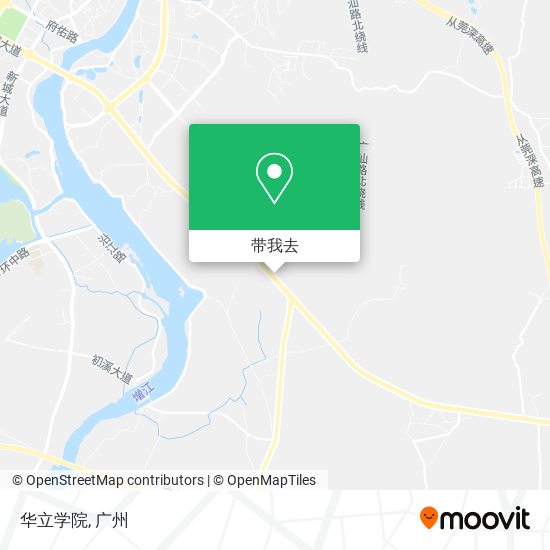 华立学院地图
