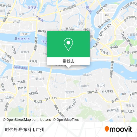 时代外滩-东3门地图