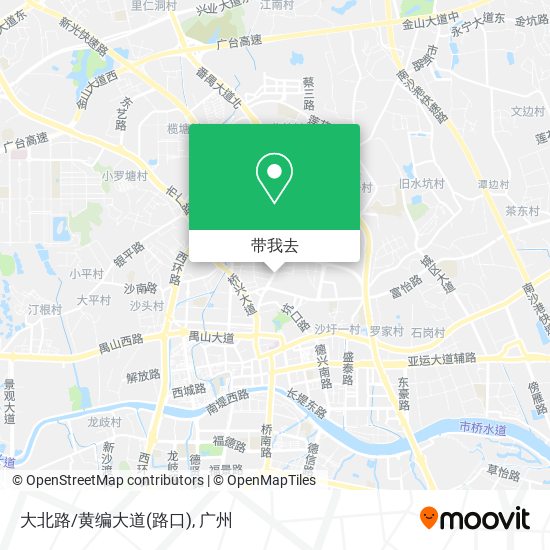 大北路/黄编大道(路口)地图