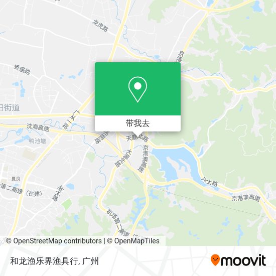 和龙渔乐界渔具行地图