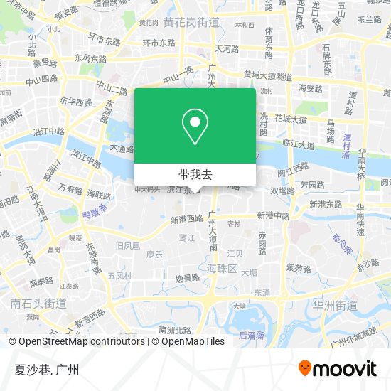 夏沙巷地图