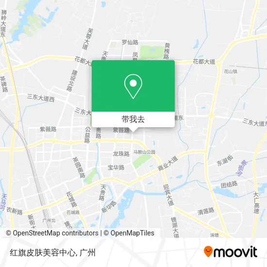 红旗皮肤美容中心地图