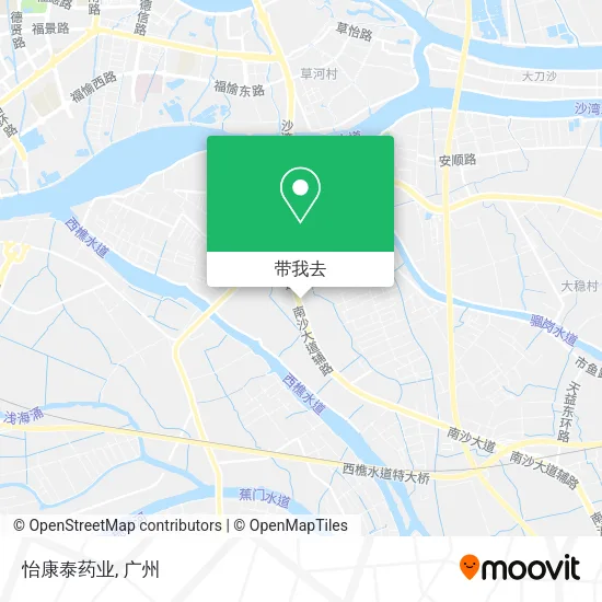 怡康泰药业地图