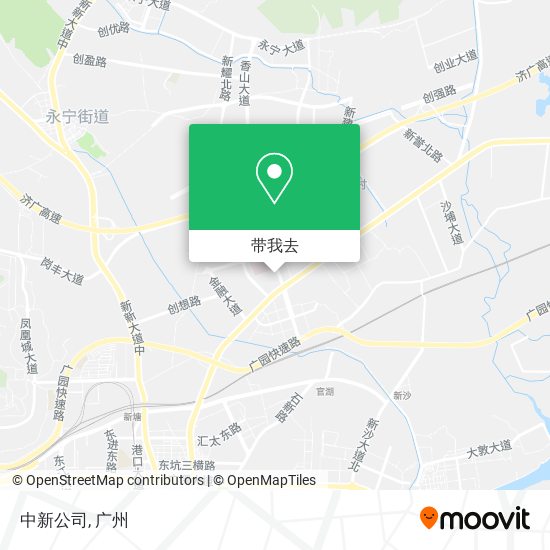 中新公司地图