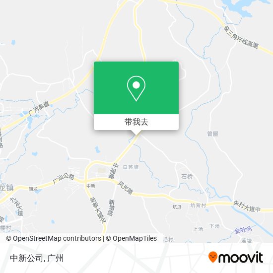 中新公司地图