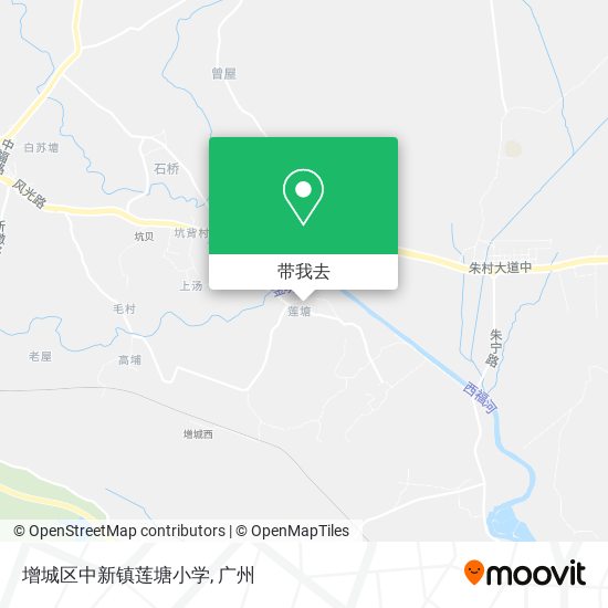 增城区中新镇莲塘小学地图