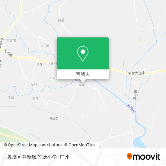增城区中新镇莲塘小学地图