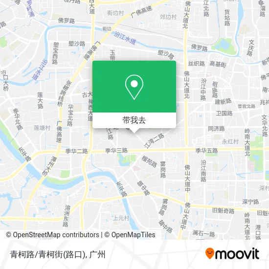 青柯路/青柯街(路口)地图