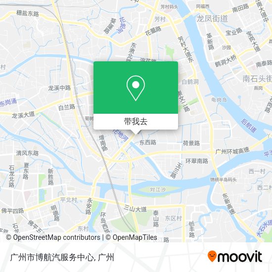 广州市博航汽服务中心地图