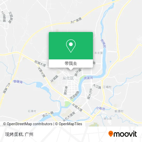 现烤蛋糕地图