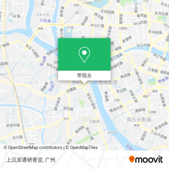 上沉原通研香堂地图
