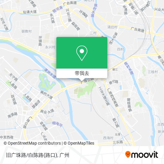 旧广珠路/白陈路(路口)地图