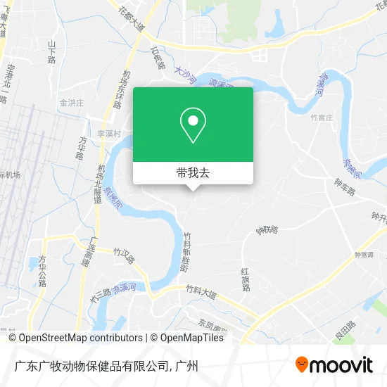 广东广牧动物保健品有限公司地图