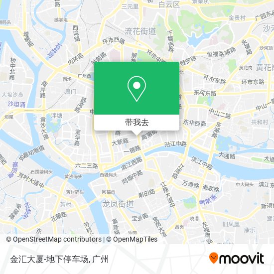 金汇大厦-地下停车场地图