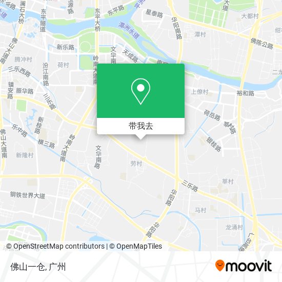 佛山一仓地图