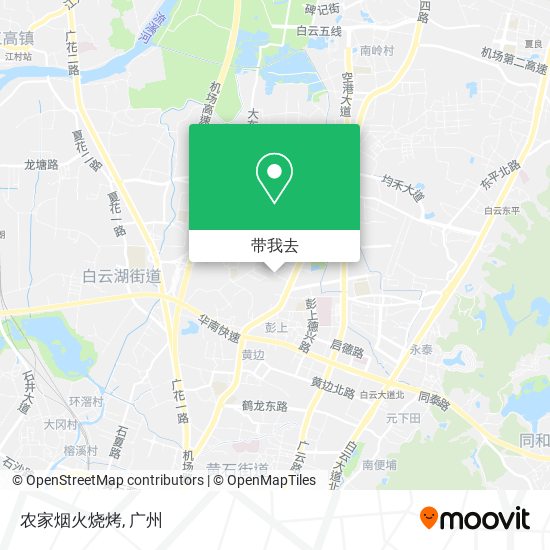农家烟火烧烤地图