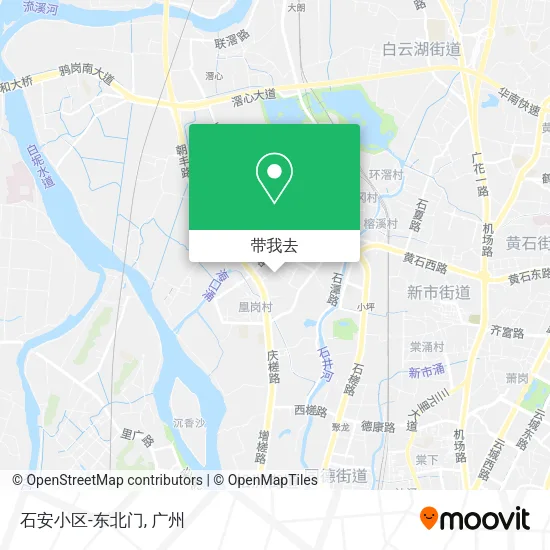 石安小区-东北门地图