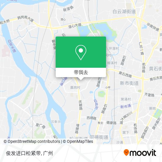 俊发进口松紧带地图