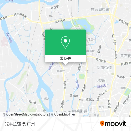 矩丰拉链行地图