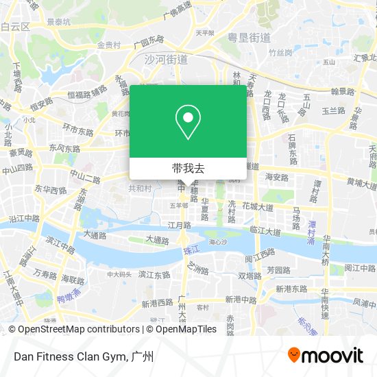 Dan Fitness Clan Gym地图