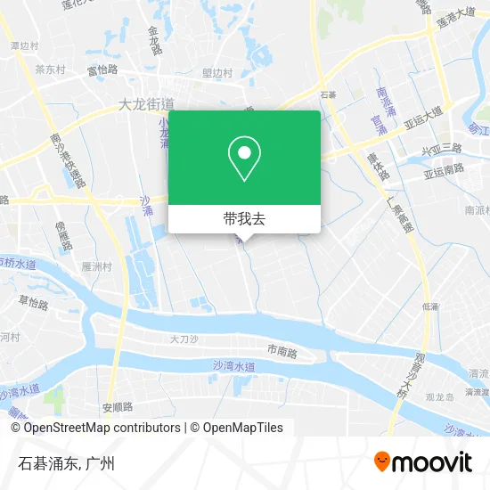 石碁涌东地图