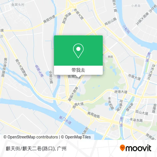 麒天街/麒天二巷(路口)地图