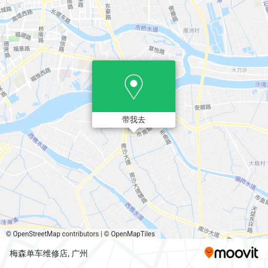 梅森单车维修店地图