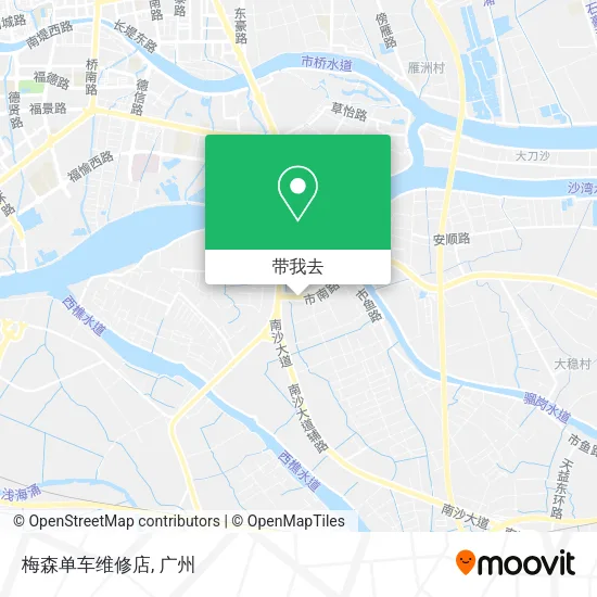 梅森单车维修店地图