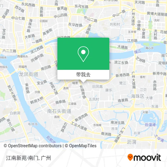 江南新苑-南门地图
