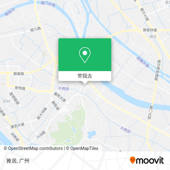 雅居地图