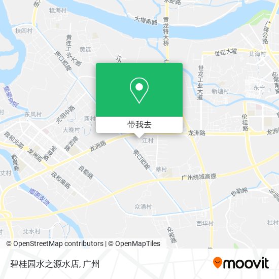 碧桂园水之源水店地图