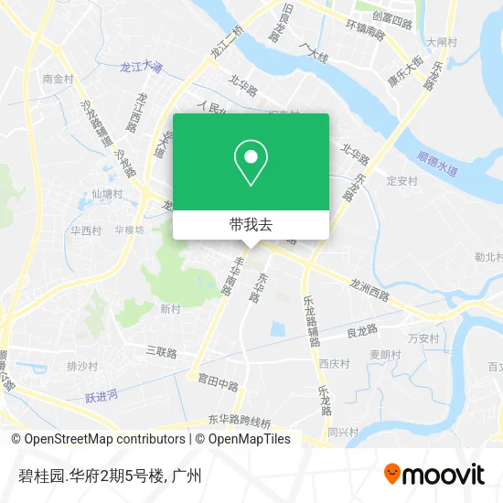 碧桂园.华府2期5号楼地图