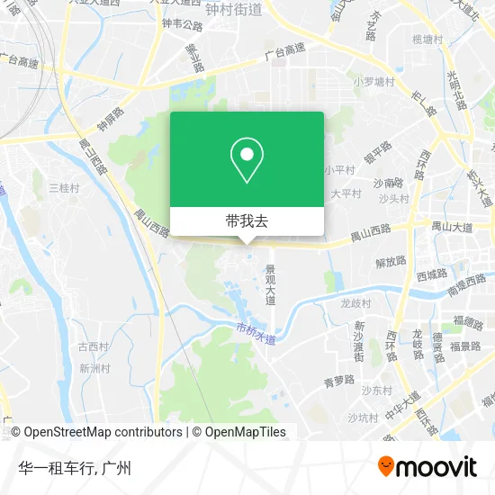 华一租车行地图